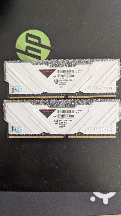 Обменяю оперативную память JUHOR DDR4 16 GB 3200 MHz