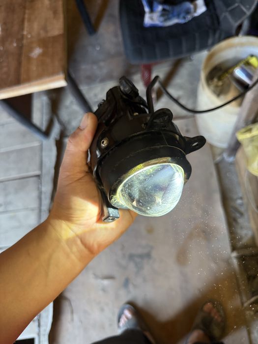 Туманка приора газель шеви нива led линза
