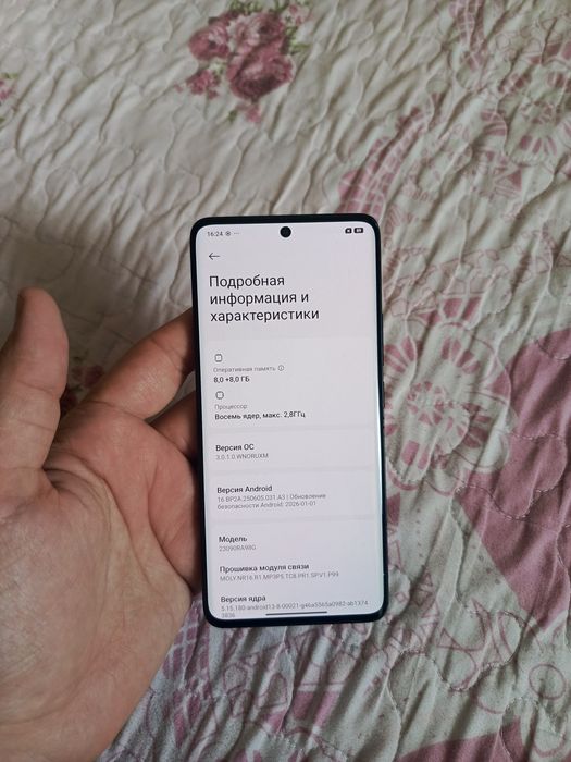 Xiaomi Redmi Note 13 Pro Plus 5G 16/256GB Black Igravoy Holati Yaxshi