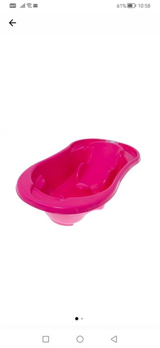 Cadita anatomica cu termometru Tega Baby Komfort Fucsia