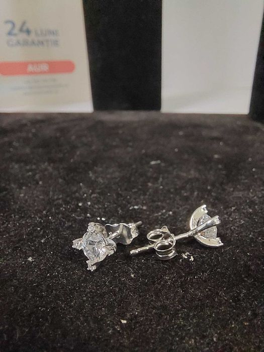 (AG33) Cercei Aur 14K Garantie 2 Ani