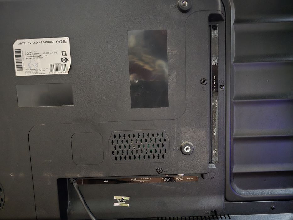 Телевизор 43" Artel LED A9000, доставка