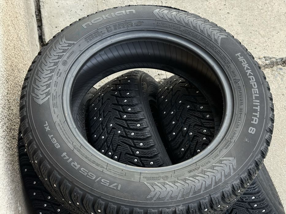 175|65 R14. Nokian Hakkapelliita 8.