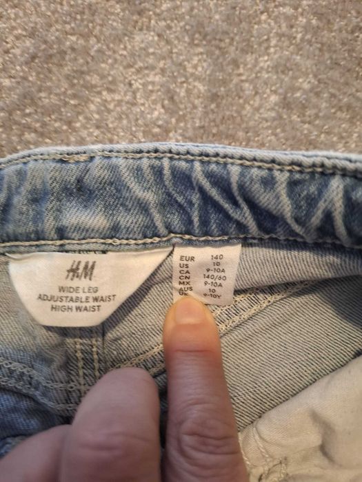 Blugi fete 10 ani H&M