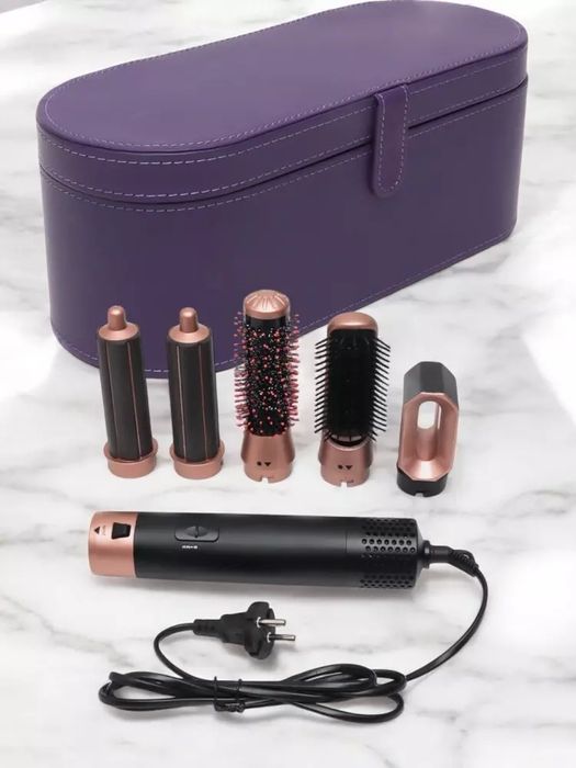 Dyson fen-stayler, 5 tasi 1 da, barcha turdagi sochlar uchun