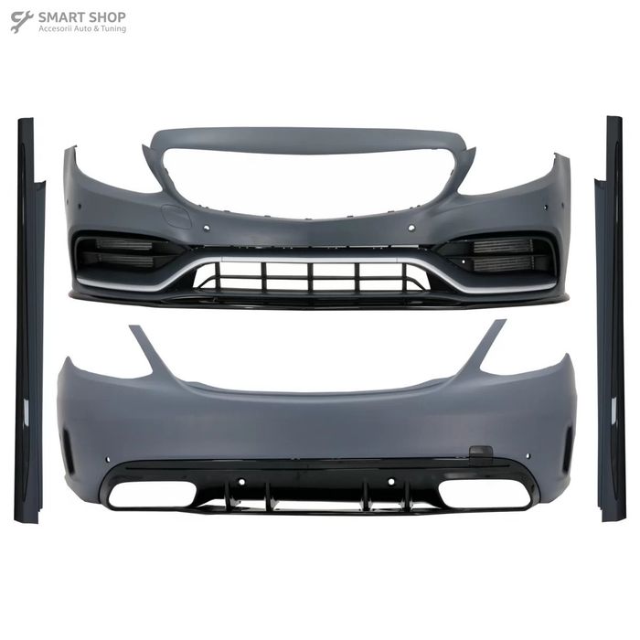 Pachet Exterior Mercedes C-Class W205 Sedan (2014-2020) C63 Design
