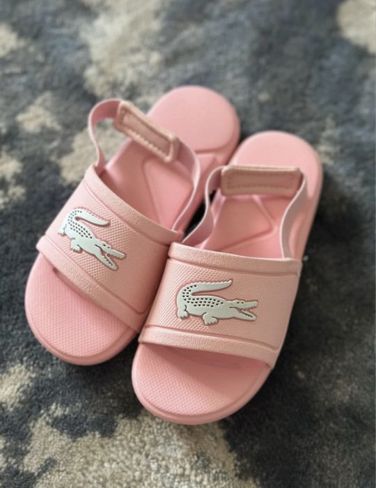 Șlapi Croco Lacoste fetițe , mărimea 24-25