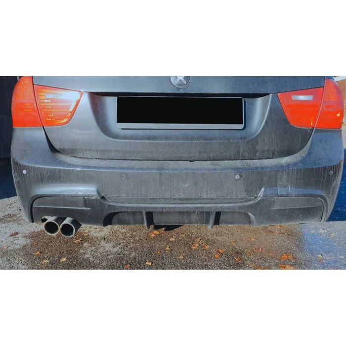 Difuzor Bara Spate M Cu Prinderi ORIGINALE, Evacuare Dubla BMW E90 E91