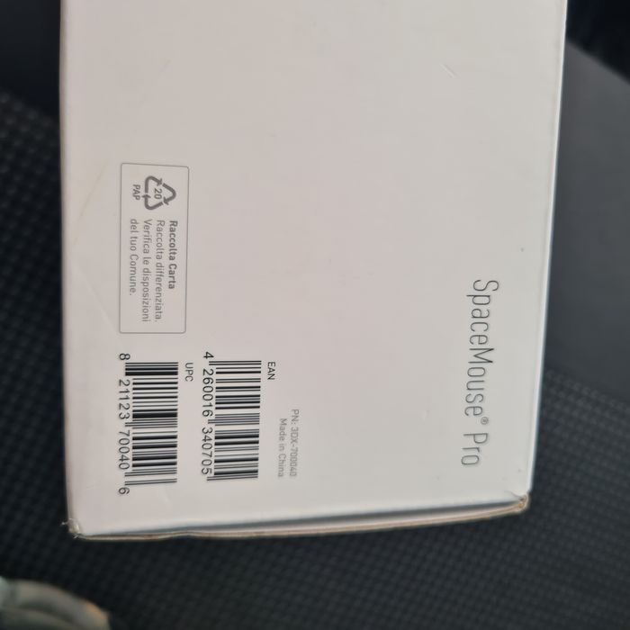 SpaceMause Pro 3D connexion