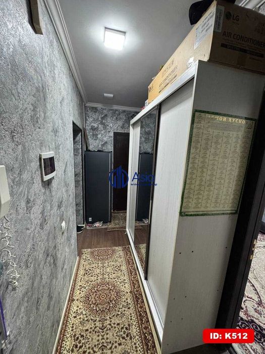 7-mikrdan 2x xonali kvartira tezda sotiladi K512