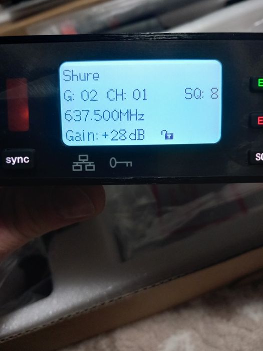 Microfon fără fir ulx d4 sistem uhf