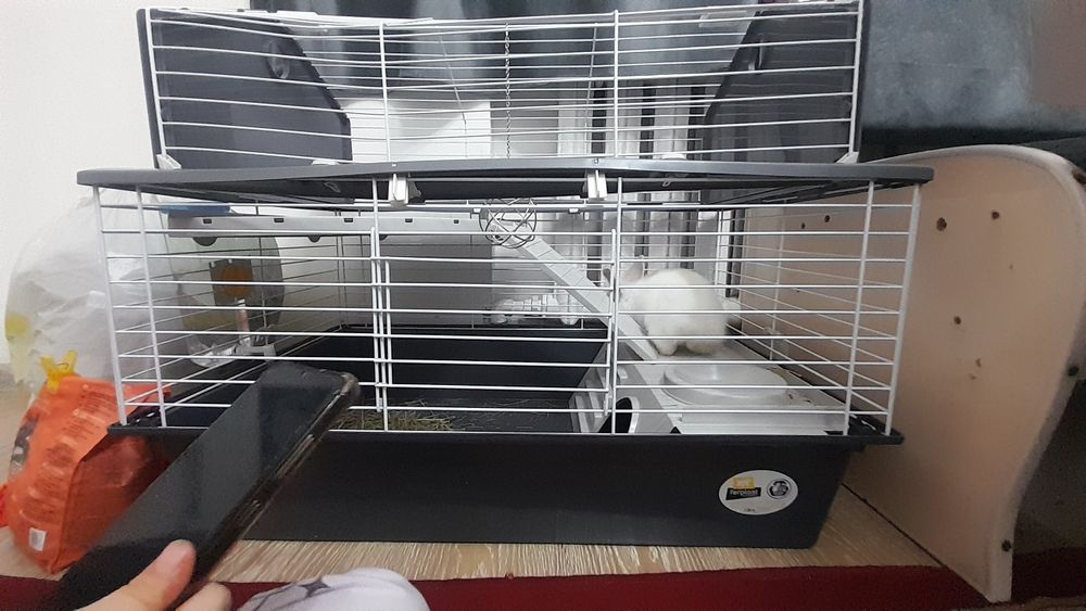 Қоян корм клетка