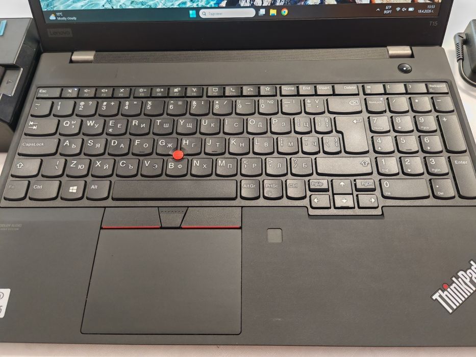 Lenovo ThinkPad T15 Gen 1 - i5 + докинг станция /  ОТЛИЧЕН