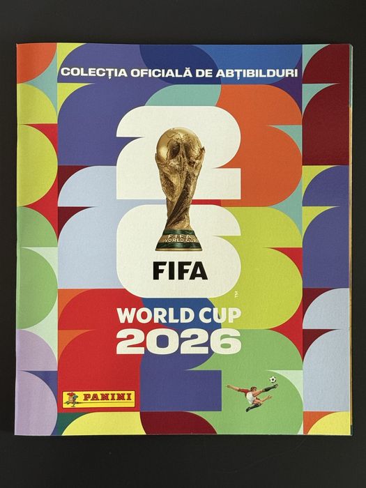 Panini World Cup 2026 USA/Canada/Mexic Set Complet 980 stickere si Album Gol