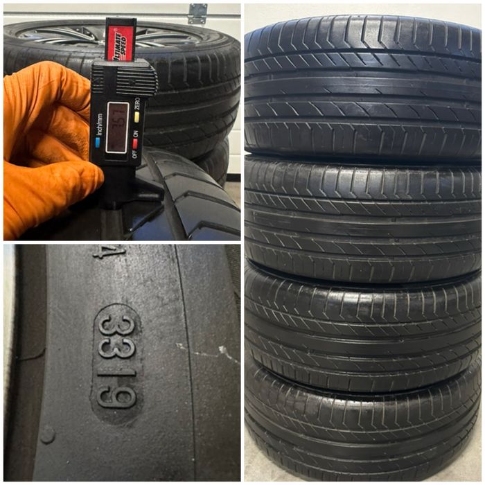 Jante NOI 18 ORIGINALE VW Tiguan II Vara 235/55/18 R-Line Skoda Kodiaq