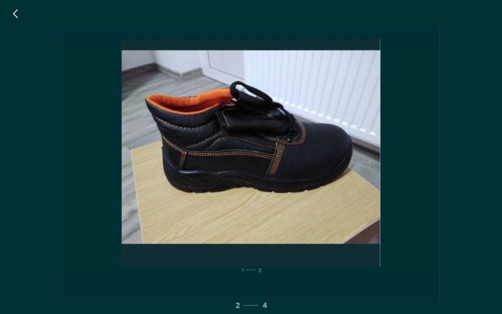 Bocanci si sandale cu bombeu metalic 43