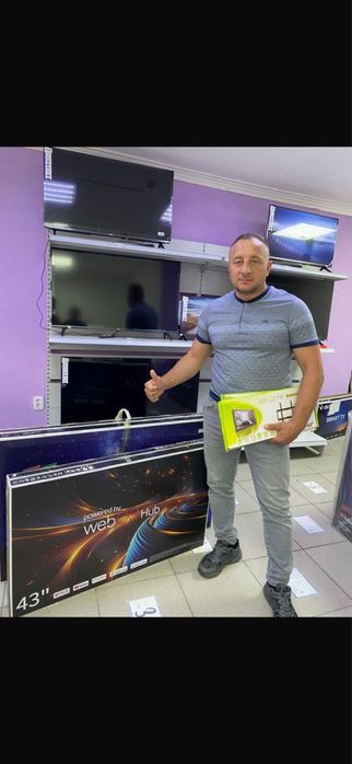 Телевизор со смартом 100 см