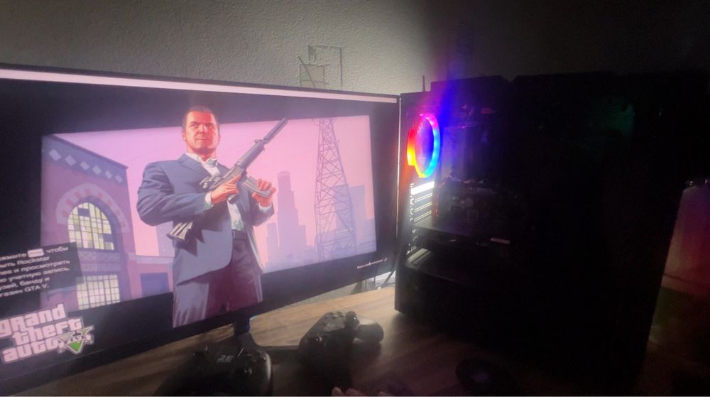 Продаётся RGB Мощный Дизайнерский и Геймерский Комлект 2020-24