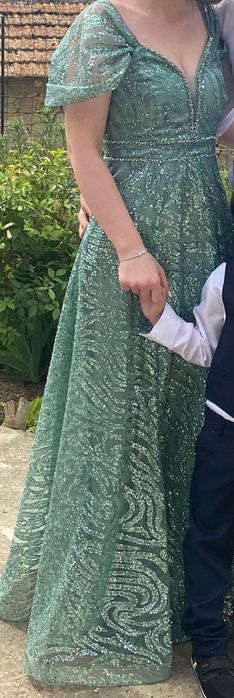 Зелена рокля 96 38