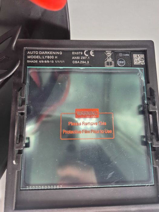 Mască de Sudură Automată IPOTOOLS LY800H True Color XXL - Resigilat