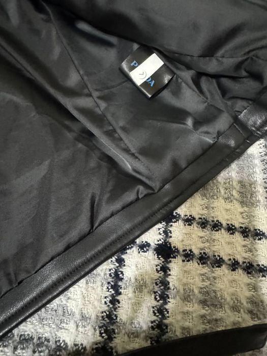 Куртка коженний  PRADA фирма оригинал