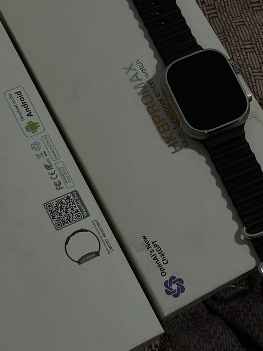 смарт-часы HK8 Pro Max (AMOLED экран) — Полный комплект