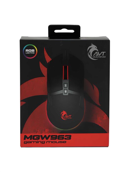 ! Игровая мышь AVT GAMING MGW963 проводная RGB Black