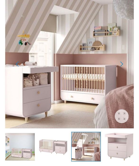 Pătuț bebe IKEA MYLLRA ca nou