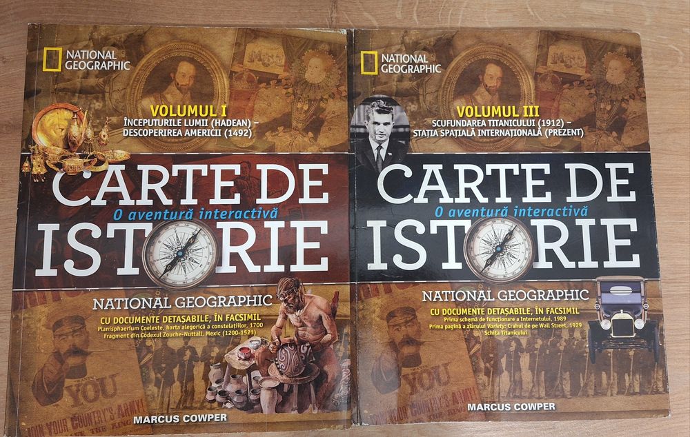 Carte de istorie vol.1 + 3
