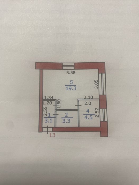 1 комнатная квартира