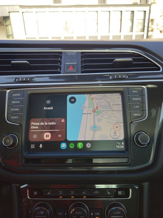 Vand navigație Mib 2 Vw Tiguan  2018 de 8 inci  cu Carplay