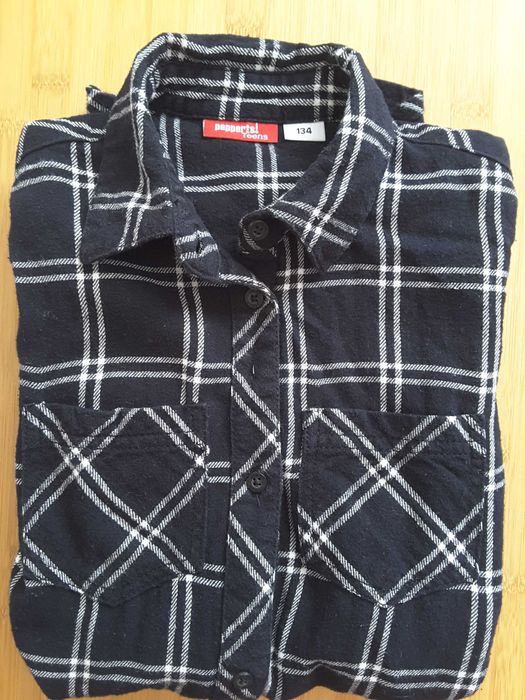 Туника за момиче тип риза до 134 см