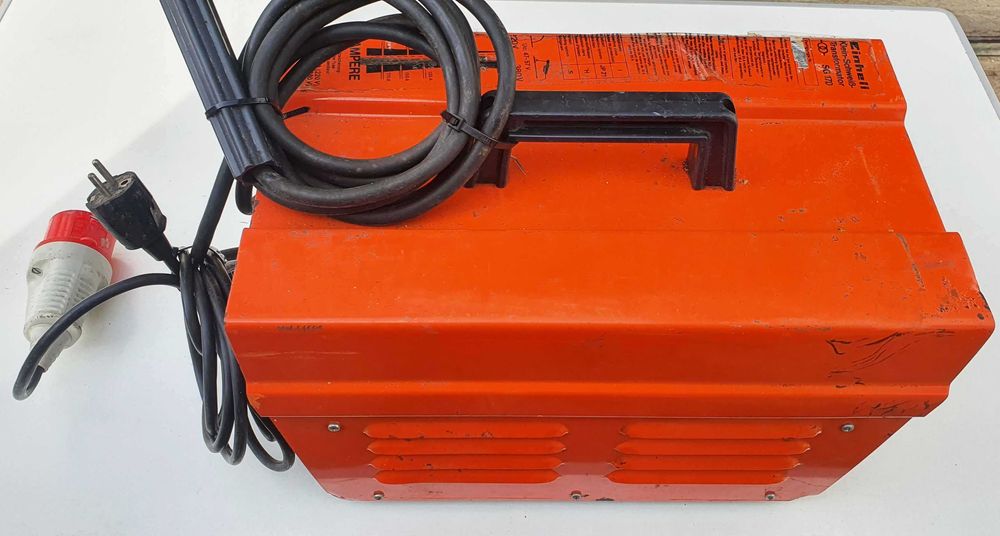 Einhel SG 170, aparat de sudura trifazic/ monofazic si cutie electrozi