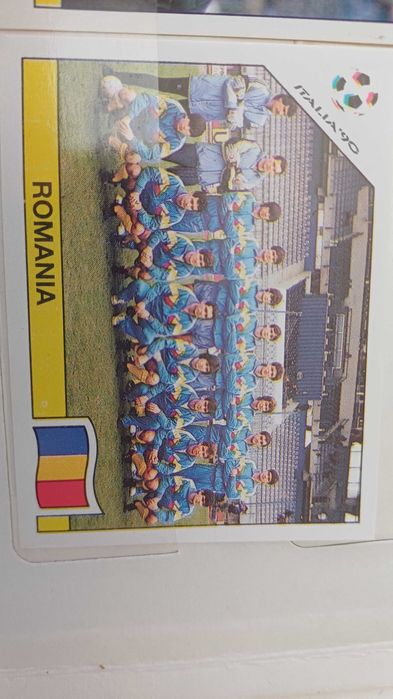 Echipa Romaniei de la World Cup '90 Italia