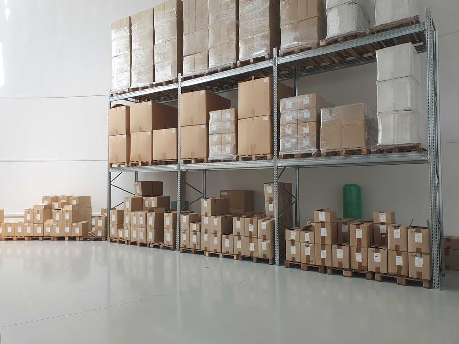 Rafturi metalice industriale pentru paleți – oțel galvanizat