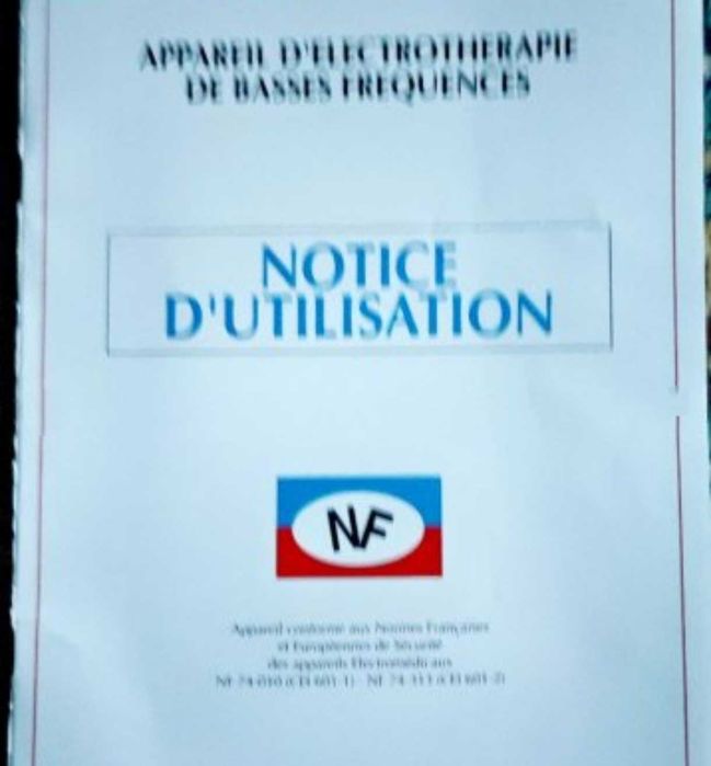 Френски уред за електротерапия