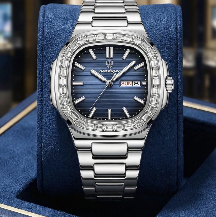 Часовник с изчистен стил и луксозен вид