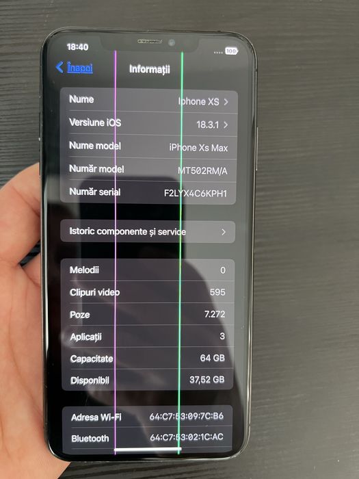 Iphone XS Max 64 GB