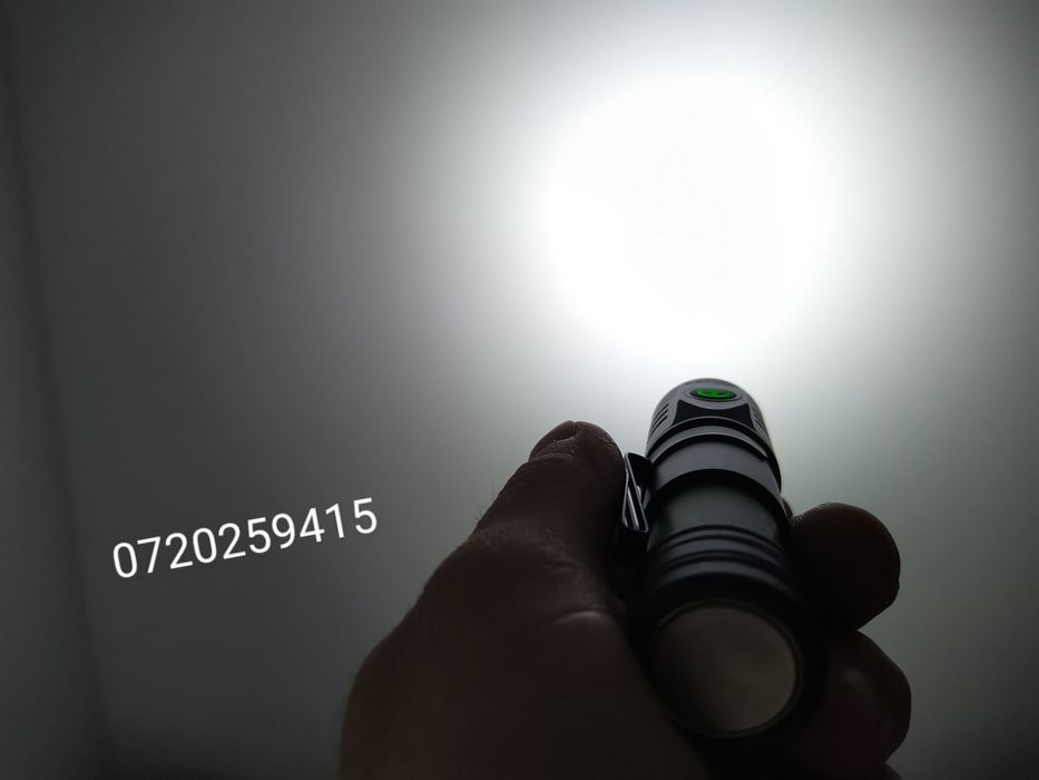 Mini lanternă cu 4 LED-uri 4*P35, USB-C, lanternă puternică 2000LM