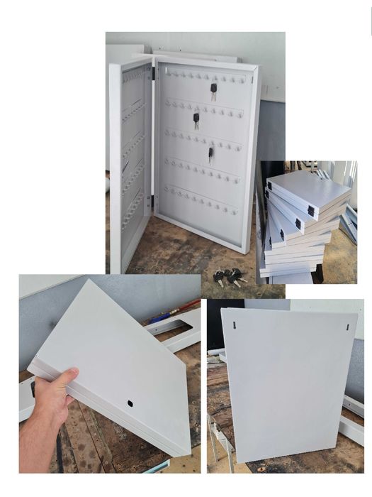 Шкаф металлический для хранение ключей, ключница книга