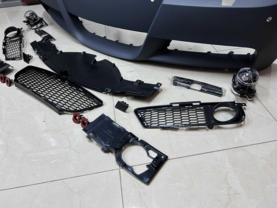 Bara Fata Model Mtech BMW Seria 3 E90 2005-2008 cu PDC SI SRA