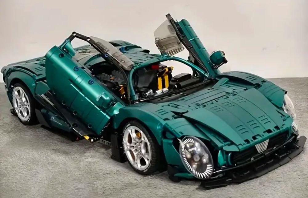 Aston Martin суперавтомобил конструктор тип Lego