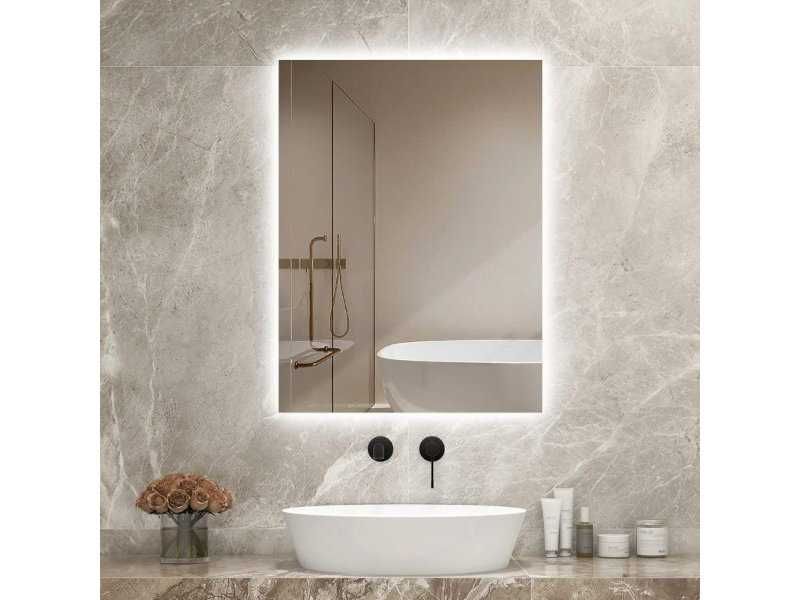 Инфрачервен Отоплител за Баня с LED Осветление и Огледало Byecold 450W