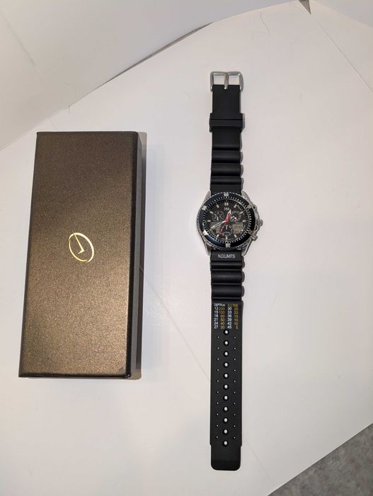 Промо! Citizen x JAL Promaster C650 diver eco-drive соларен часовник