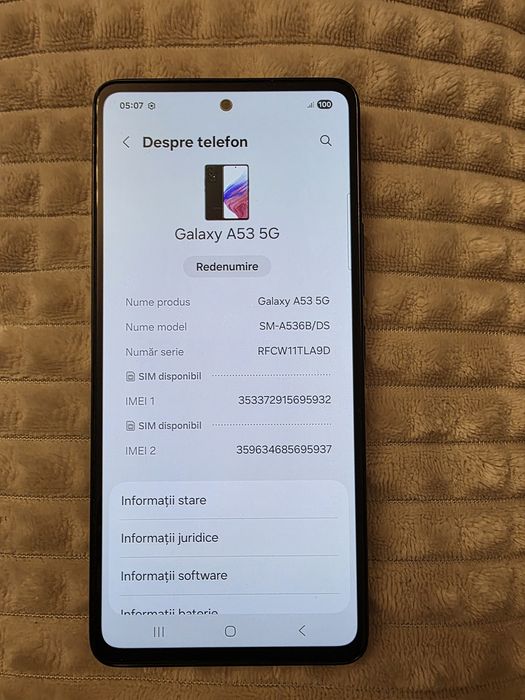 Display Samsung Galaxy A53 5G