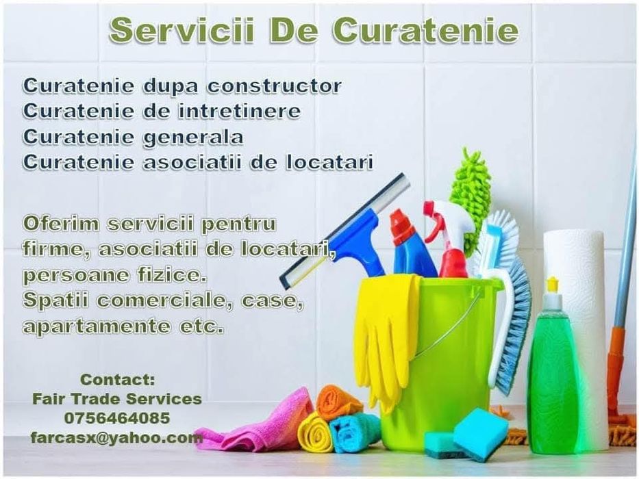 Servicii de curățenie