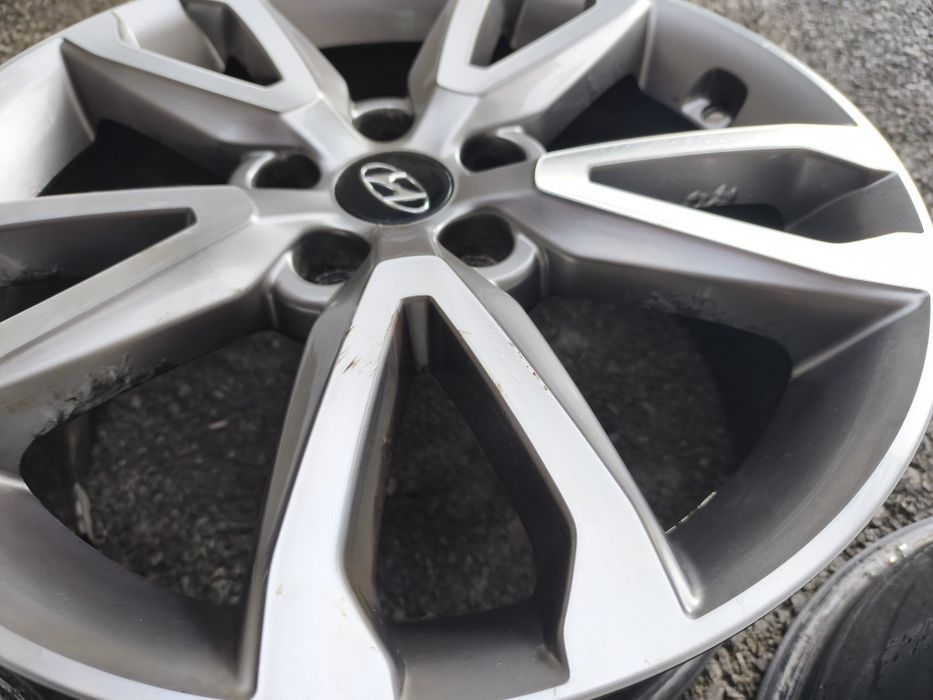 Hyundai/Хюндай – 18 цола 5x114,3; 5 бр. Оригинални лети джанти