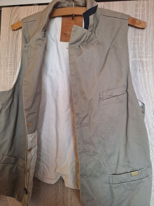 Мъжки елек,  памук и лен Scotch&Soda