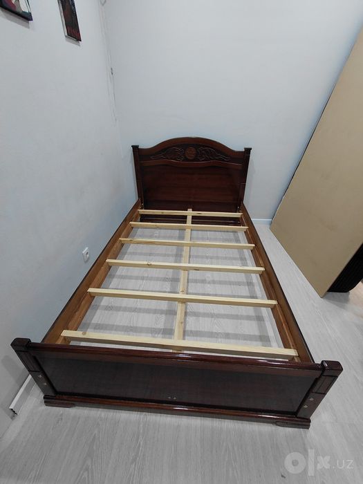 Кровать 120х200 деревянная