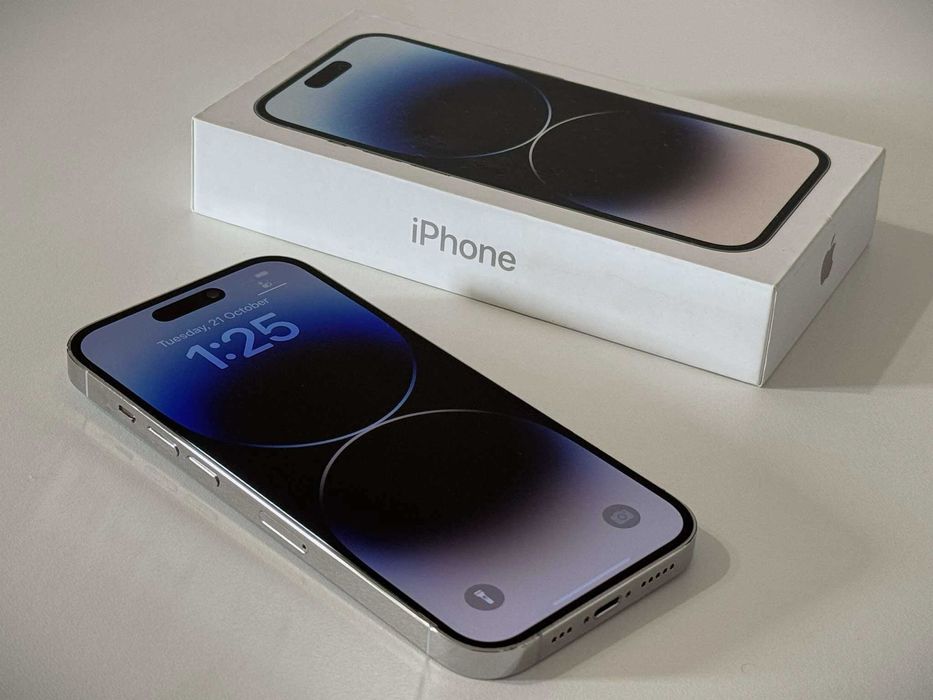 Бартер! Перфектен! 512GB iPhone 14 Pro Silver (Бял)